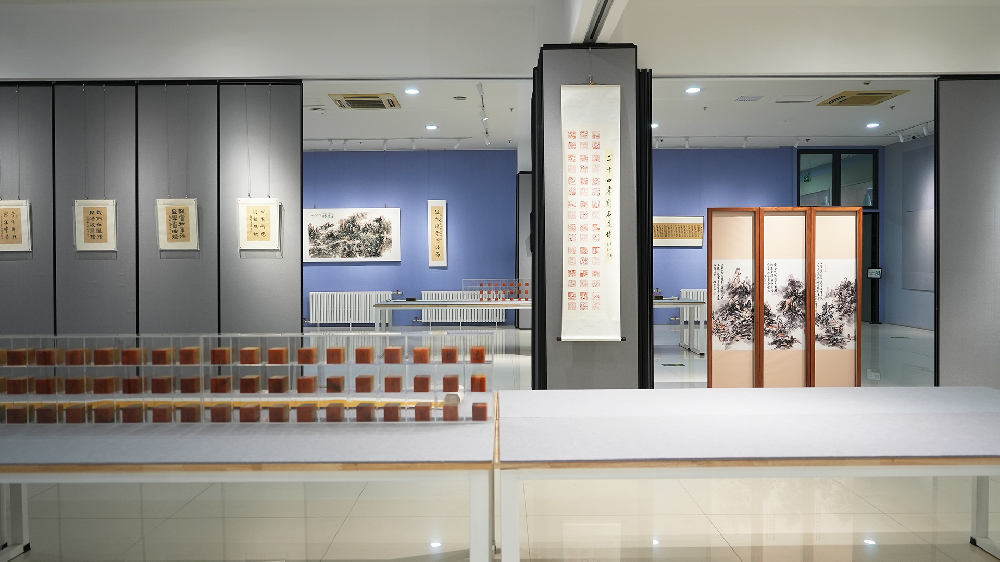 “方寸大道场”三人展正在进行时！