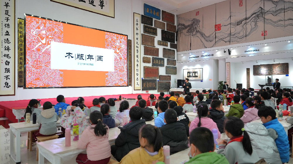 体验北京木版年画技艺，传承本地优秀传统文化！