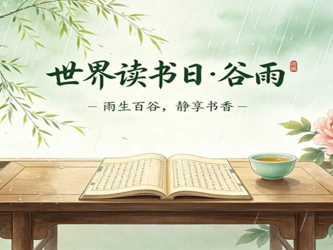 【活动招募】书香遇谷雨，赴一场春末限定亲子活动之约~